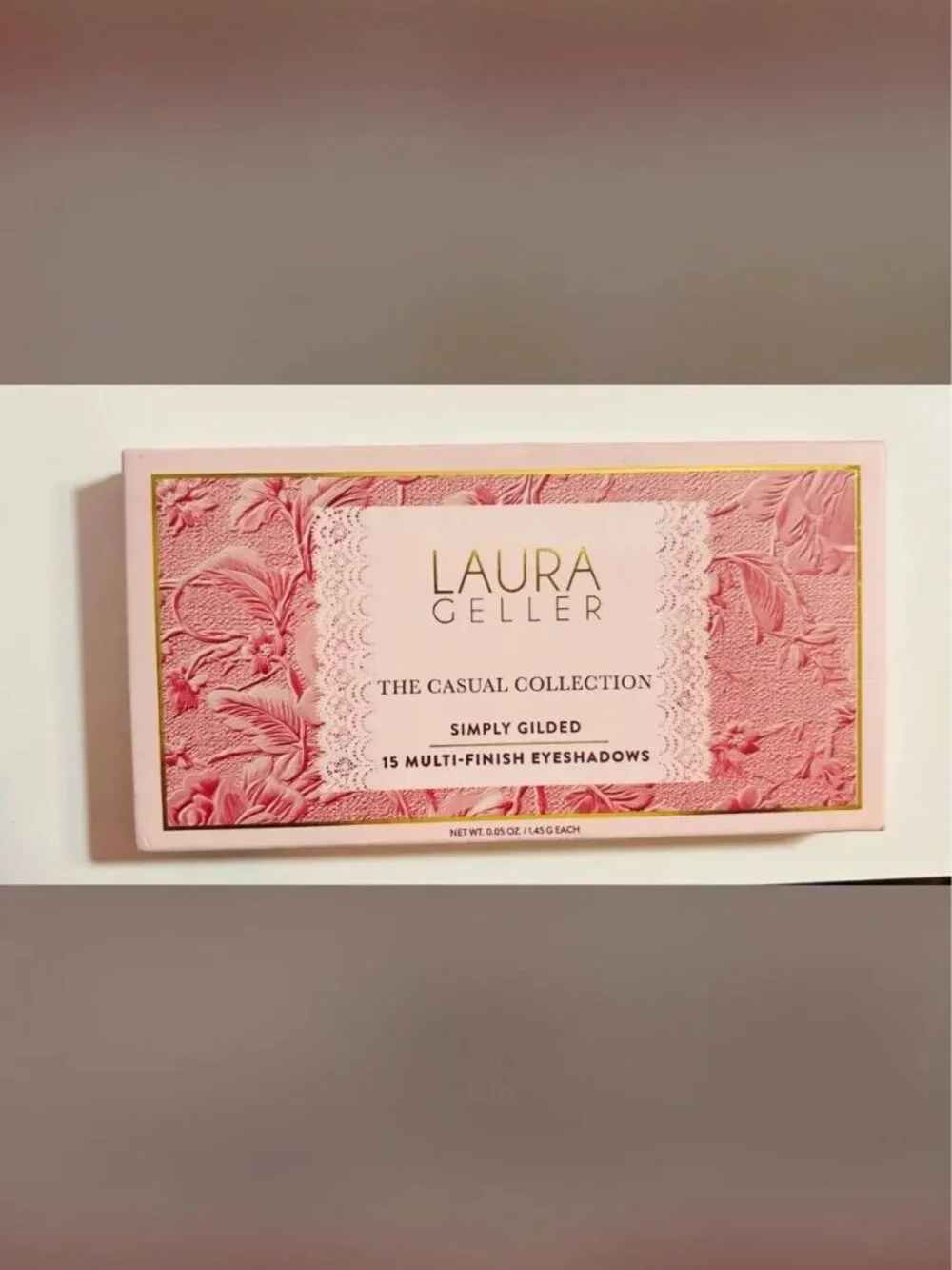 Laura Geller the casual collection simply gilded eyeshadow palette